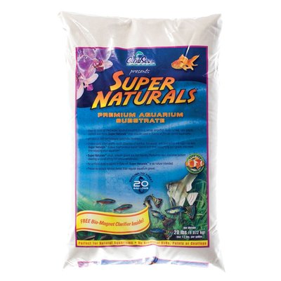 CaribSea Super Naturals Sand: Moonlight White